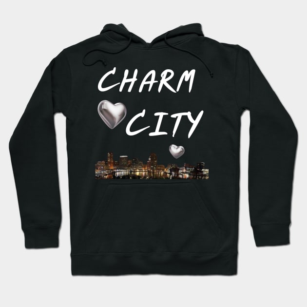 CHARM CITY BALTIMORE DESIGN Hoodie by The C.O.B. Store